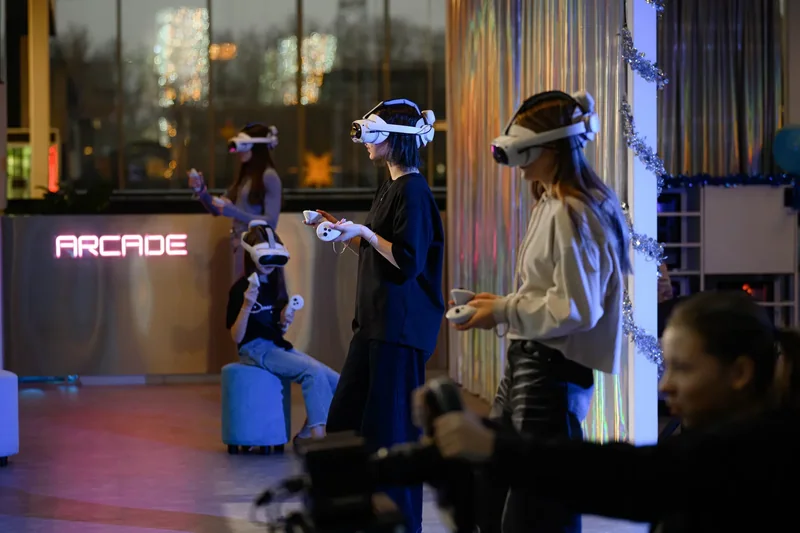MIR VR — VR-зона в работе